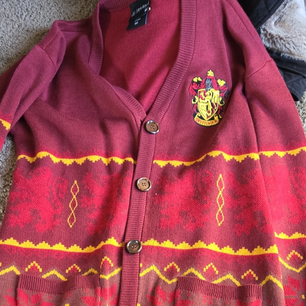 Harry Potter Gryffindor Cardigan